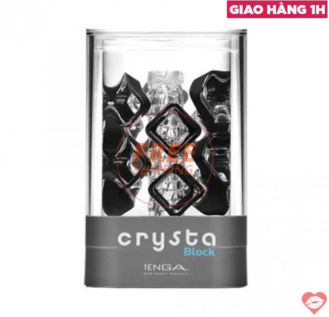  Thông tin Âm đạo giả lõi khối đa hướng ôm khít - Tenga Crysta Block  loại tốt 