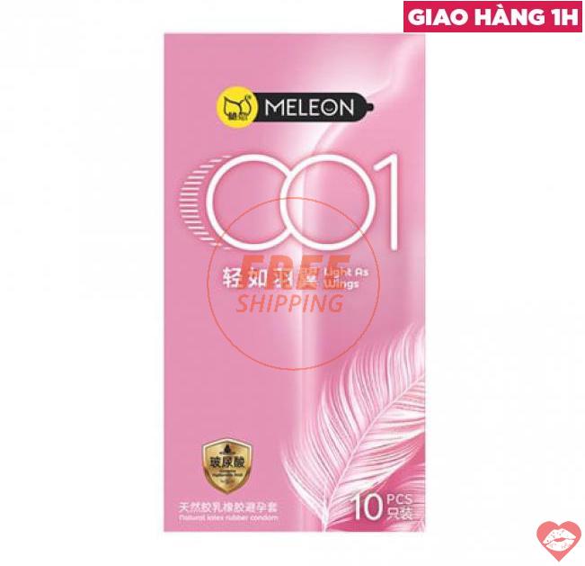 Đại lý Bao cao su Meleon 001 Light And Wings - Siêu mỏng nhẹ - Hộp 10 cái  có tốt không? 