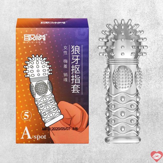 Cửa hàng bán Bao cao su ngón tay Aichao A-spot 5 - Gai nổi lớn - Hộp 1 cái  hàng xách tay 