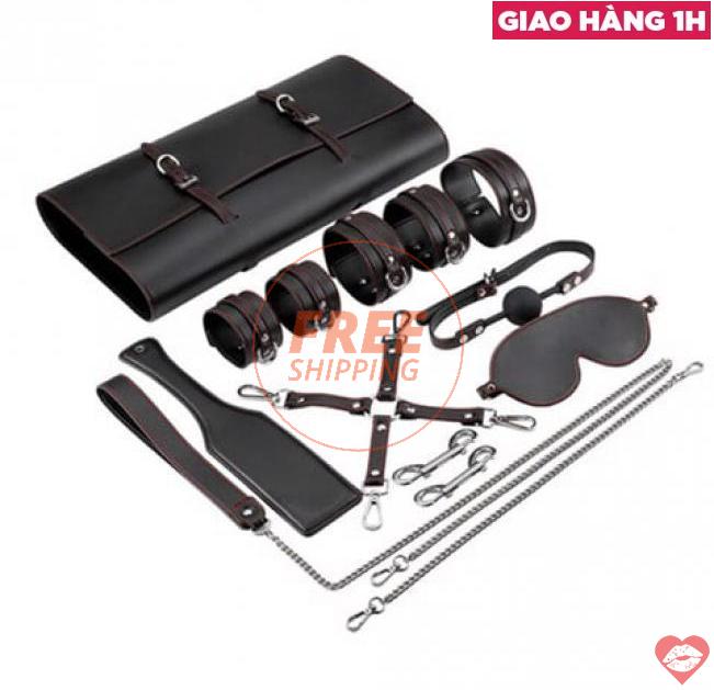  Kho sỉ Bộ dụng cụ hỗ trợ tình dục giúp tăng khoái cảm màu đen - BDSM 01  mới nhất 
