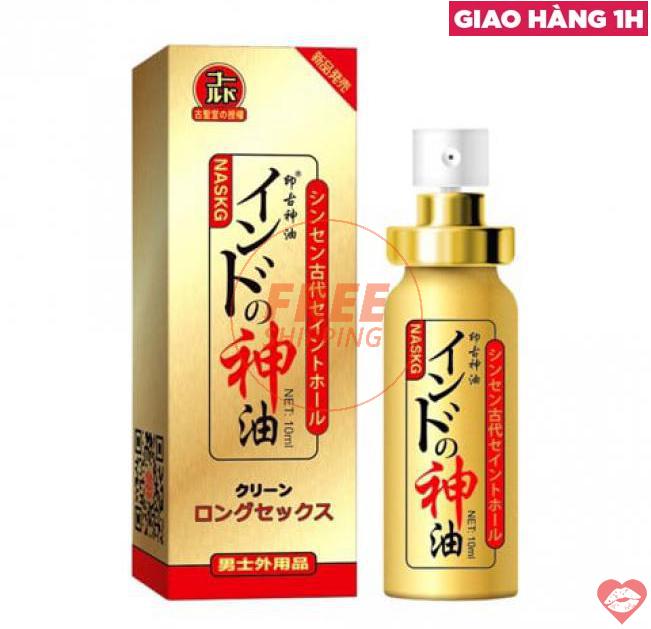  Địa chỉ bán Chai xịt Nhật Bản Naskic - Kéo dài thời gian - Chai 10ml  loại tốt 