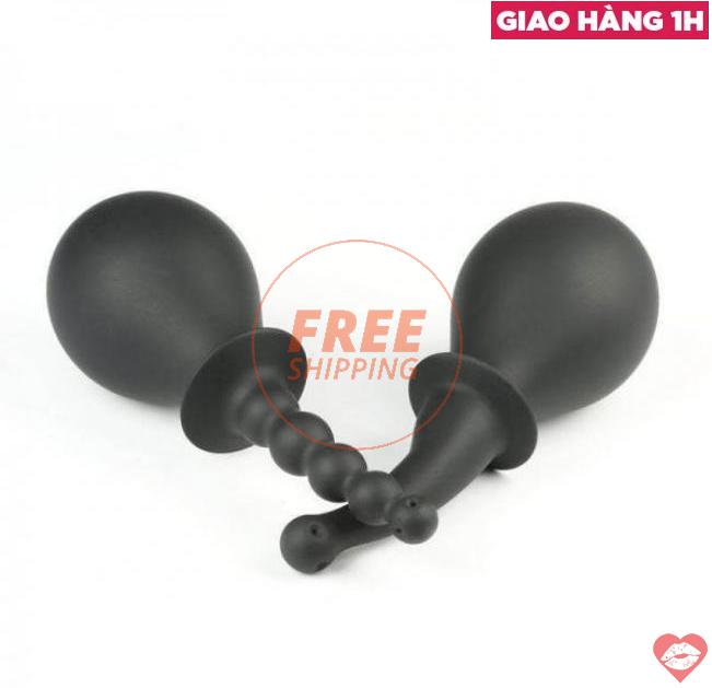 Dụng cụ kích thích và vệ sinh hậu môn cho Bot bình thụt xịt nước 