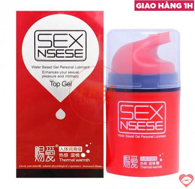  Giá sỉ Gel bôi trơn ấm nóng - Sex Nsese Thermal Warmth - Chai 60ml  tốt nhất 