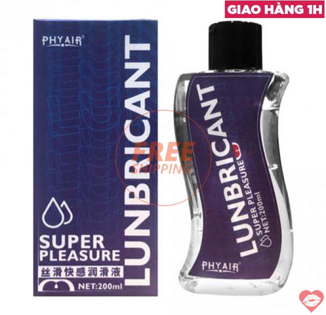 Cung cấp Gel bôi trơn gốc nước mượt mịn - Phyair Super Pleasure - Chai 200ml  có tốt không? 