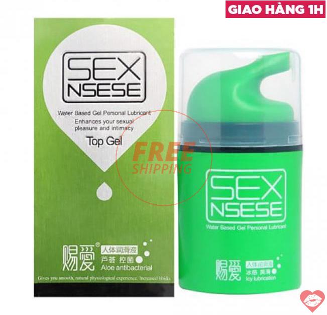  Cửa hàng bán Gel bôi trơn lô hội dưỡng ẩm vùng kín - Sex Nsese Aloe Antibacterial - Chai 60ml giá rẻ 