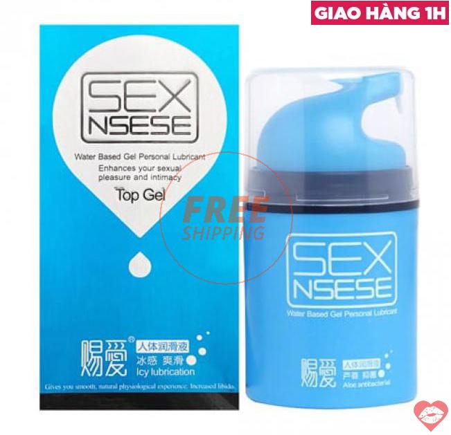  Kho sỉ Gel bôi trơn mát lạnh - Sex Nsese Icy Lubrication - Chai 60ml  cao cấp 