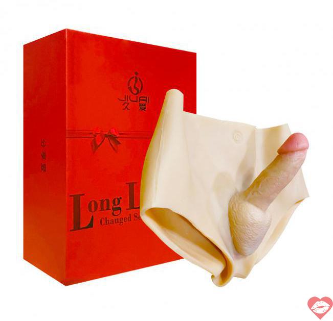 Review Quần silicon gắn dương vật giả Jiuai Long Love Size L 01 nhập khẩu 