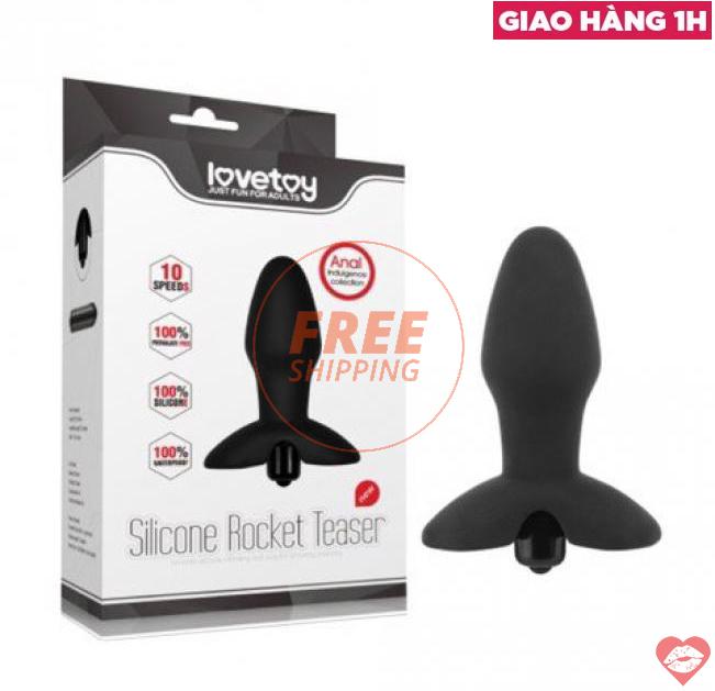  Review Que rung kích thích hậu môn 10 chế độ rung dùng pin - Lovetoy Rocket Teaser  cao cấp 