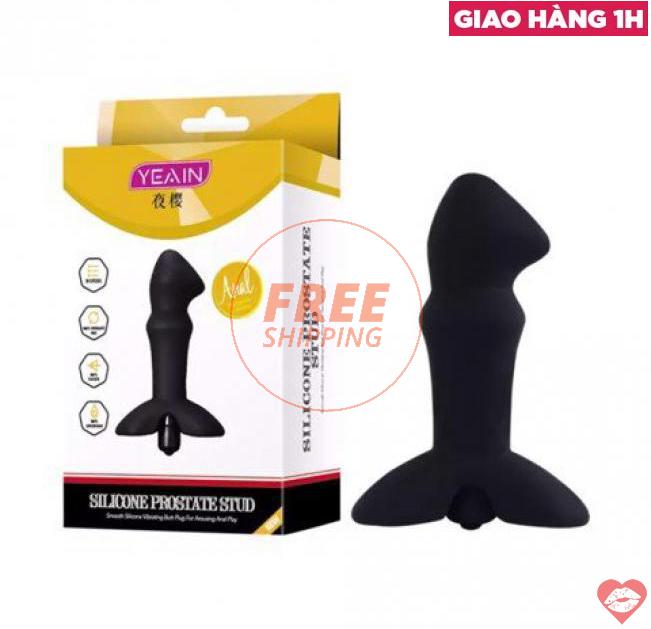  Sỉ Que rung kích thích hậu môn 10 chế độ rung dùng pin - Yeain Prostate Stud  loại tốt 