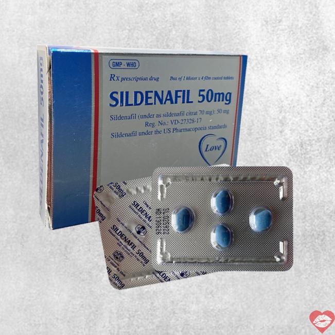Review Sildenafil 50mg kéo dài thời gian chống xuất tinh cho Nam chính hãng 