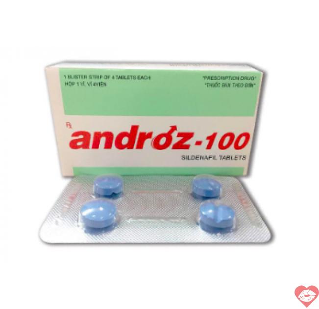 Giá sỉ Thuốc Androz 100mg tăng cường sinh lý nam giới kéo dài thời gian mới nhất 