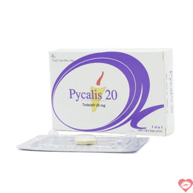Đại lý Thuốc cường dương Pycalis 20 chính hãng giá tốt tốt nhất 