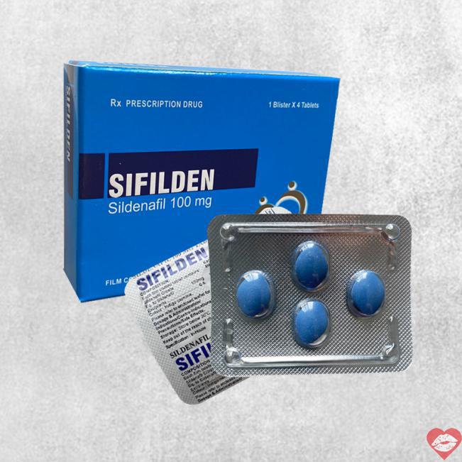 Thông tin Thuốc Sifilden 100mg cường dương sildenafil 100 kéo dài thời gian chống xuất tinh sớm mới nhất 