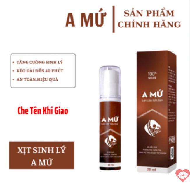 Kho sỉ Thuốc xịt cương dương A Mứ chống xuất tinh sớm kéo dài thời gian lâu ra hàng xách tay 
