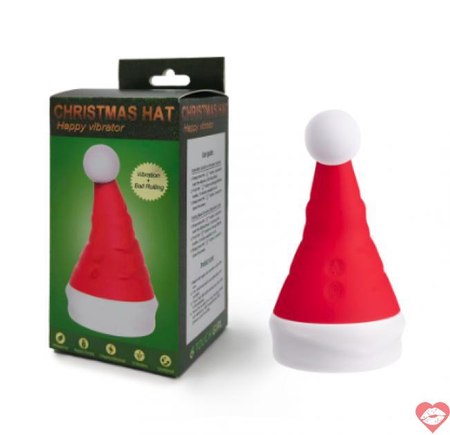 Cung cấp Trứng Rung Bú Hút Nguỵ Trang Hình Mũ Nón Giáng Sinh 10 Chế Độ hàng xách tay 