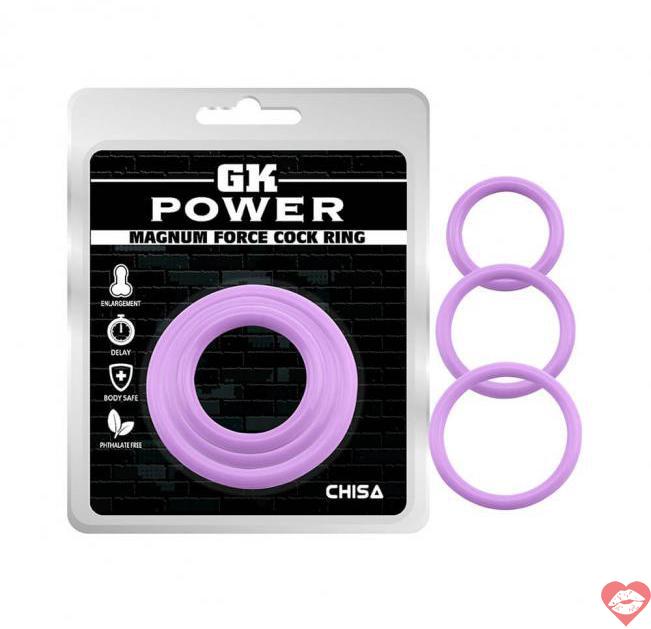 Địa chỉ bán Vòng đeo kéo dài thời gian Chisa Magnum Force Cock Ring - Purple mới nhất 