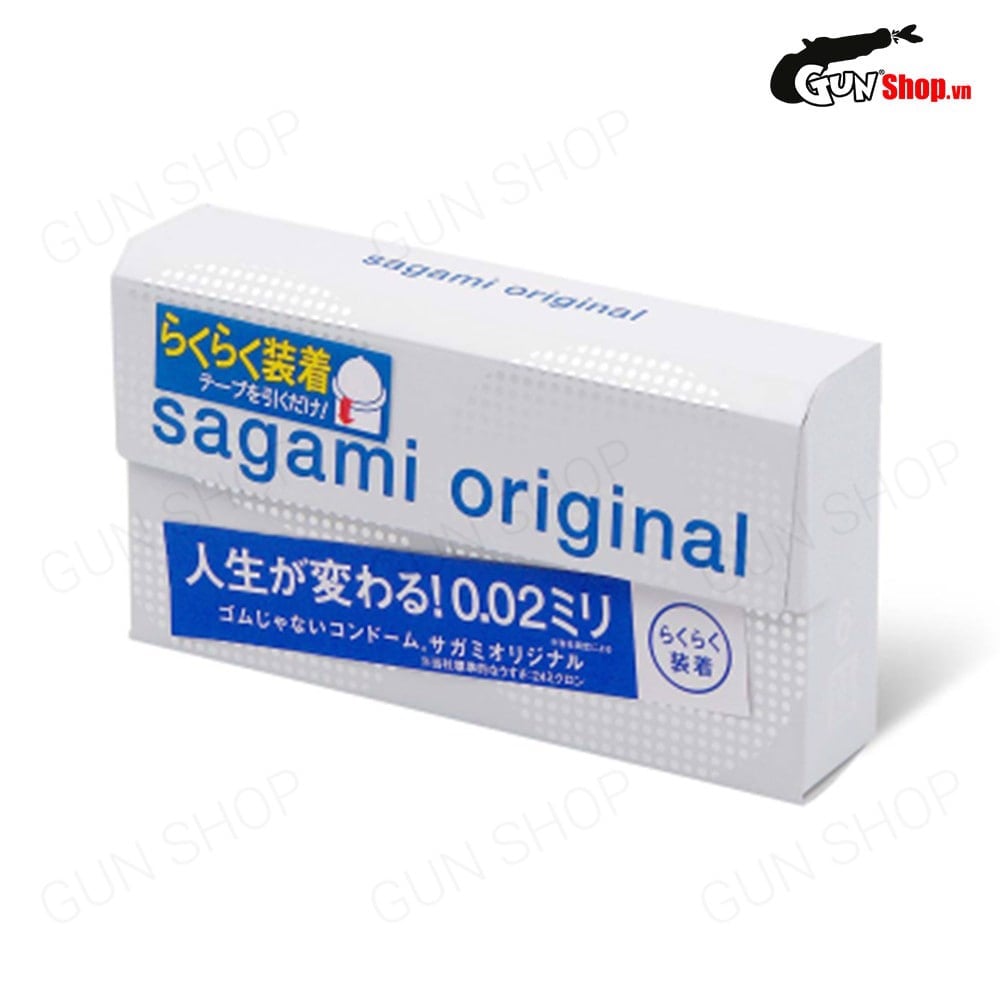  Bảng giá Bao cao su Sagami 0.02mm - Siêu mỏng - Hộp 6 cái  nhập khẩu