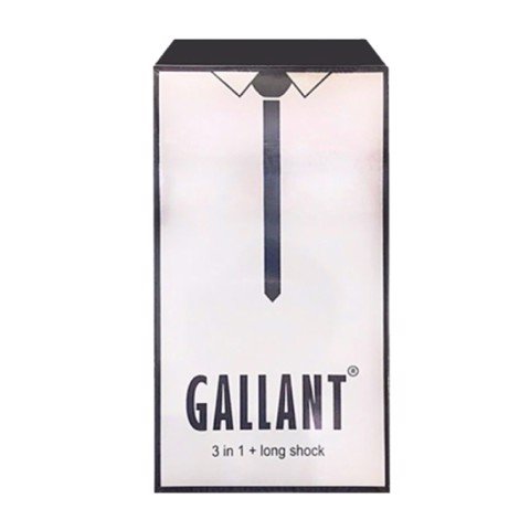 Bao cao su Gallant 3 trong 1 - Kéo dài thời gian - Hộp 10 cái