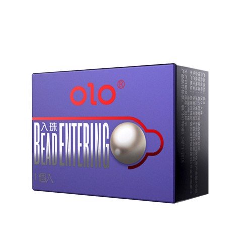 Bao cao su OLO 0.01 Bead Entering - Siêu mỏng bi tăng thêm 3cm - Hộp 10 cái