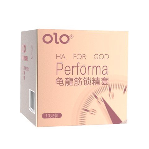 Bao cao su OLO 0.01 Performa Ha For God - Siêu mỏng kéo dài thời gian - Hộp 10 cái