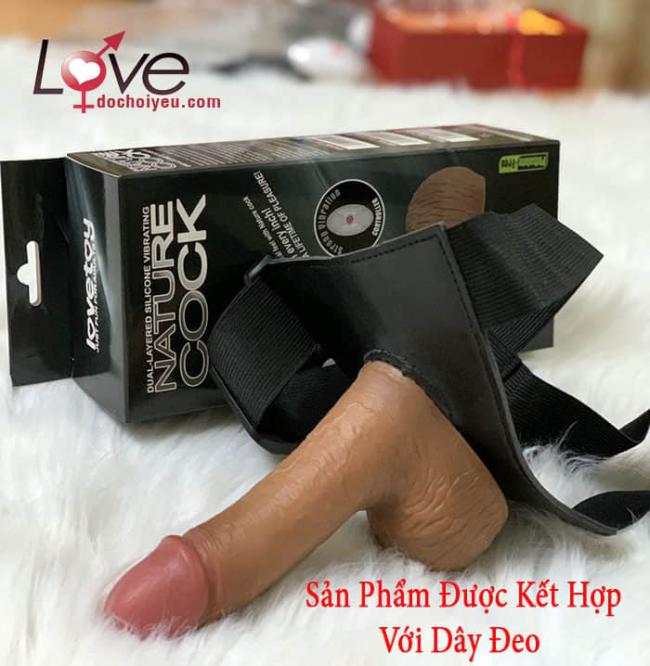 Dương Vật Giả Lovetoy Silicon Có Quai Đeo Cao Cấp – DV58M