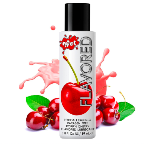 Gel bôi trơn hương Cherry ngọt ngào Wet Flavored Cherry 89ml