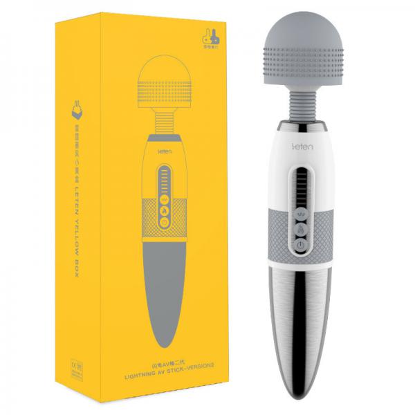 Chày rung Leten Lightning thế hệ 2 massage toàn thân nhiều tần số rung phát nhiệt