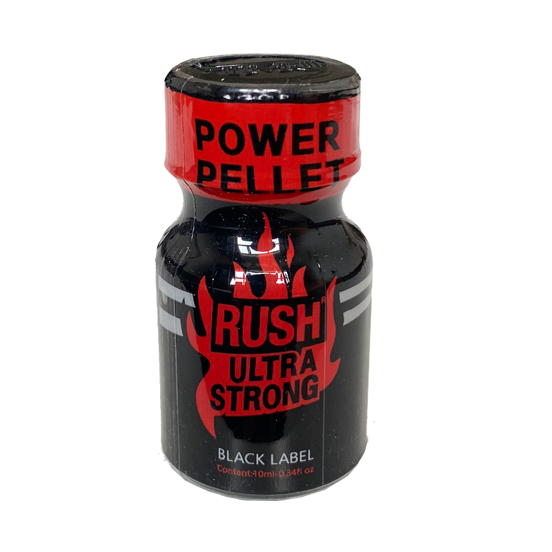 Popper Rush Ultra Strong Black Label 10ml chính hãng Mỹ poppers gay sex