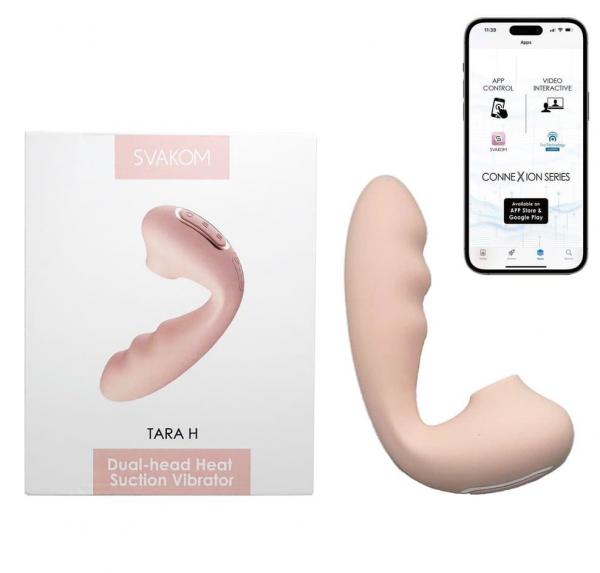 Review Svakom Tara H máy massage âm đạo 2 đầu rung hút sưởi ấm điều khiển qua app tốt nhất 