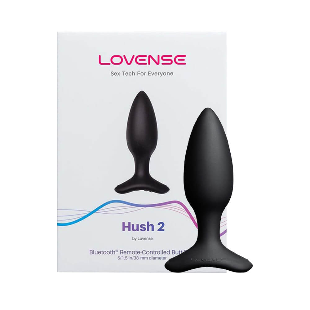 Trứng rung hậu môn Lovense Hush 2 điều khiển qua app bluetooth cho gay