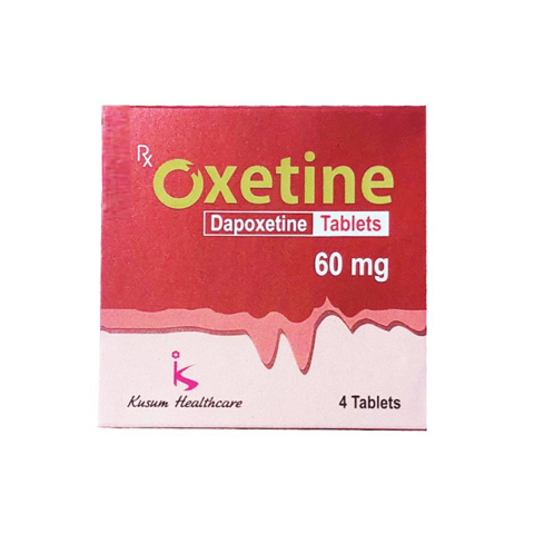 Viên uống cường dương Oxetine - 60mg - Hộp 4 viên