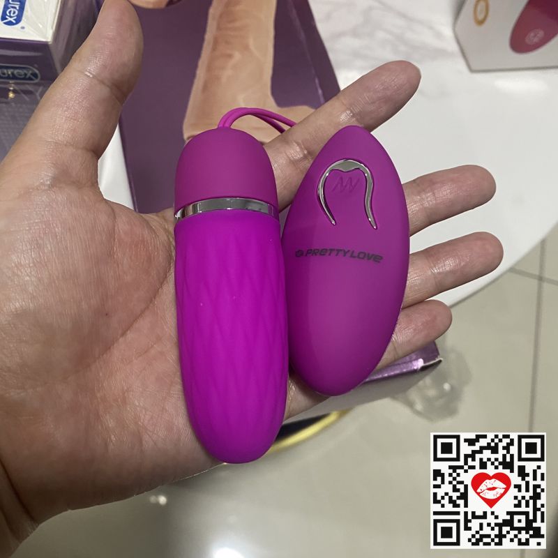 Trứng rung tình yêu sextoy cho Nữ không dây giá rẻ điều khiển từ xa