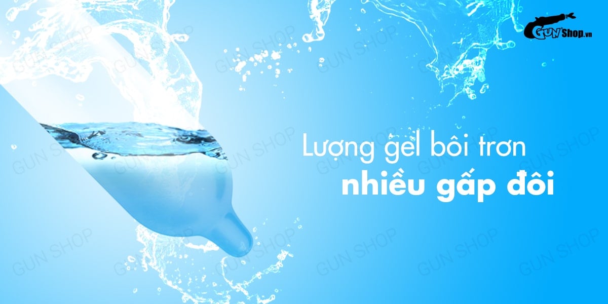 Bao Cao Su Mingliu Double Lubricating Nhiều Gel - Hộp 10