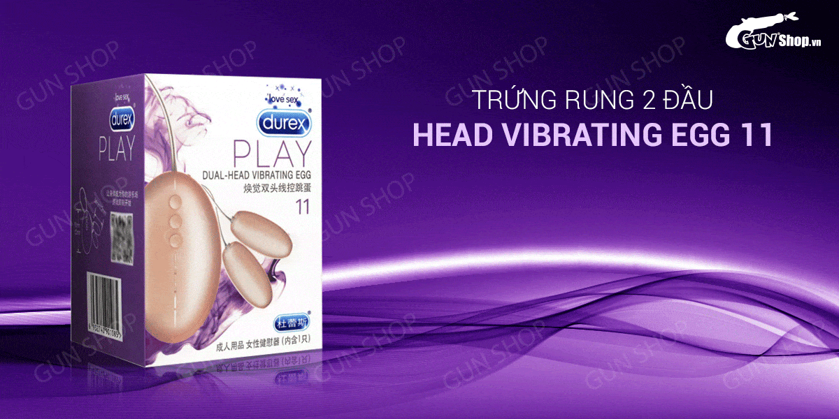 Nơi bán Trứng rung 2 đầu 12 chế độ rung - Durex Play Dual - Head Vibrating Egg 11  có tốt không?