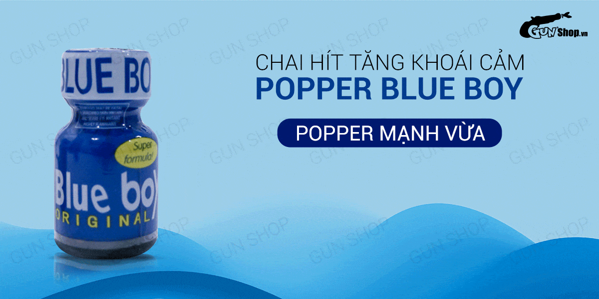 Popper Blue Boy Original 10ml chính hãng Mỹ USA PWD giá tốt