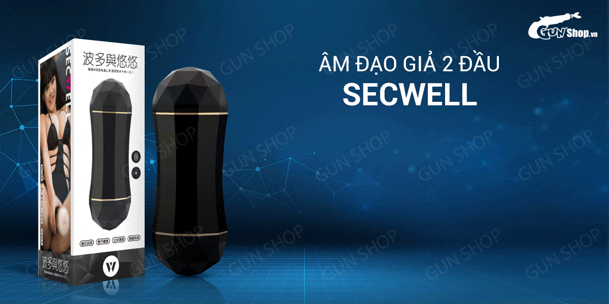 Bảng giá Âm đạo giả 2 đầu ôm khít có rung - Secwell  chính hãng