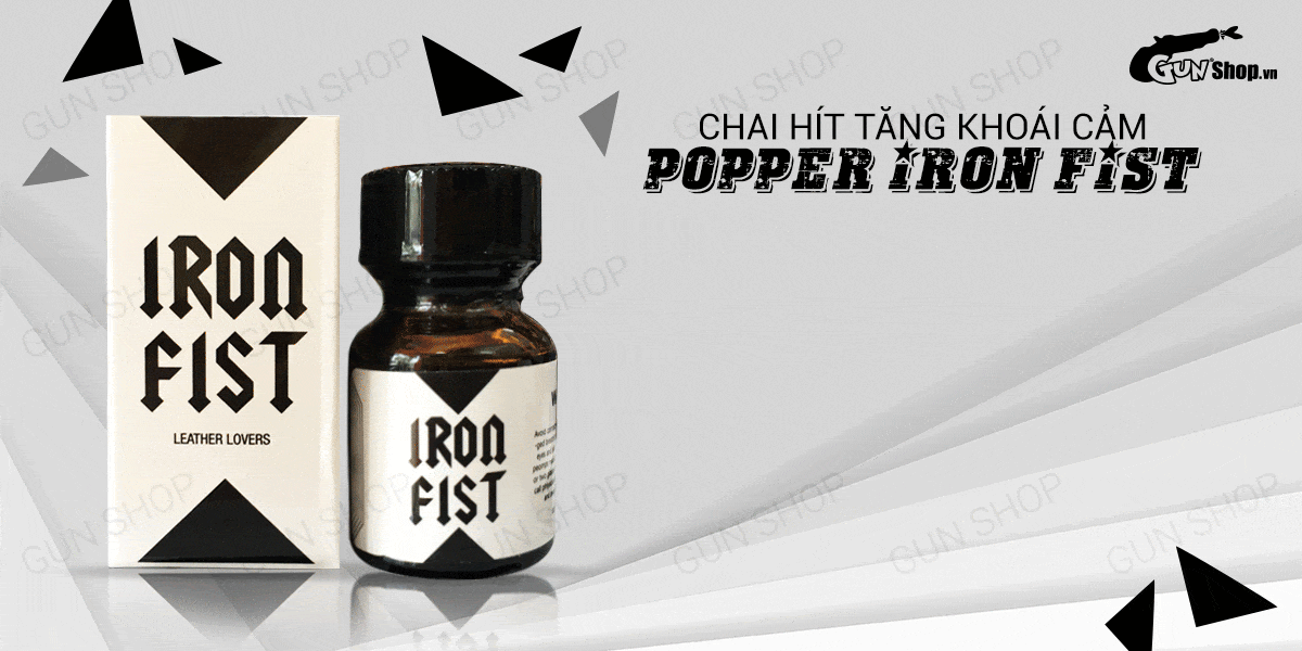 Thông tin Popper Iron Fist 10ml chính hãng Mỹ USA PWD nhập khẩu