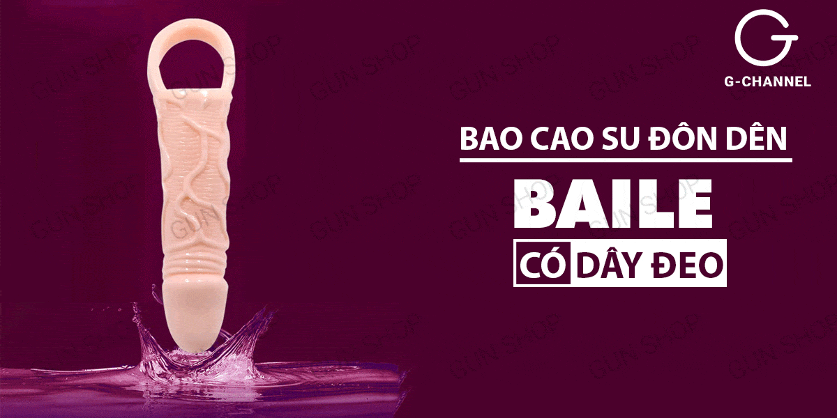 Bao cao su đôn dên Baile Extension tăng kích thước siêu bền