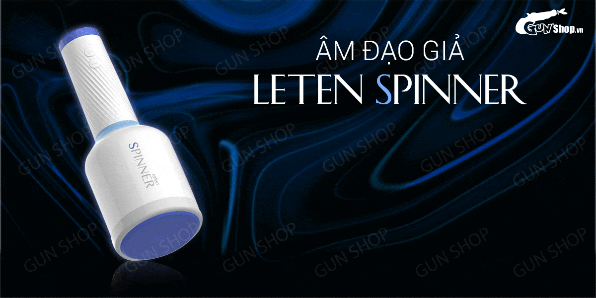 Review Âm đạo giả tự động rung xoay cao cấp dùng sạc - Leten Spinner  mới nhất
