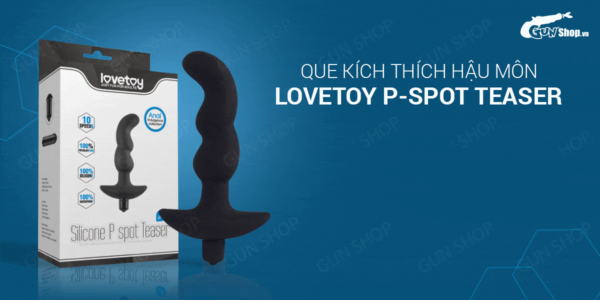 Que rung hậu môn Lovetoy 10 chế độ pin siêu mạnh kích thích