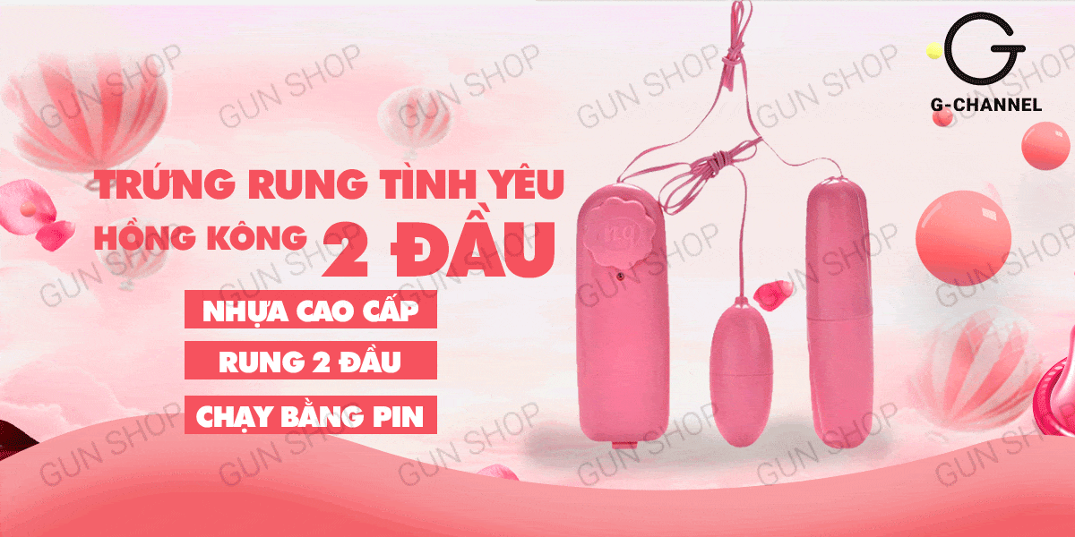 Trứng rung 2 đầu mini nhỏ gọn dây mạnh mua ngay giá tốt