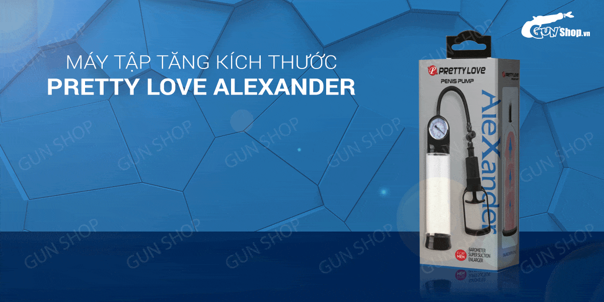 Đánh giá Máy tập tăng kích thước dương vật kéo tay - Pretty Love Alexander  giá tốt
