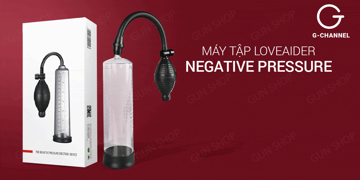 Sỉ Máy tập tăng kích thước dương vật bơm tay - Loveaider Negative Pressure  hàng mới về
