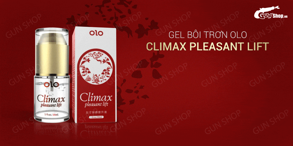 Bảng giá Gel bôi trơn tăng khoái cảm nữ - OLO Climax Pleasant Lift - Chai 20ml giá rẻ