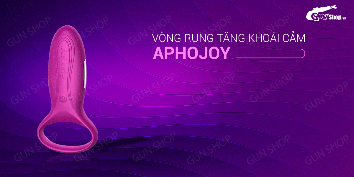 Vòng rung 7 chế độ sạc nhanh gia tăng khoái cảm Aphojoy