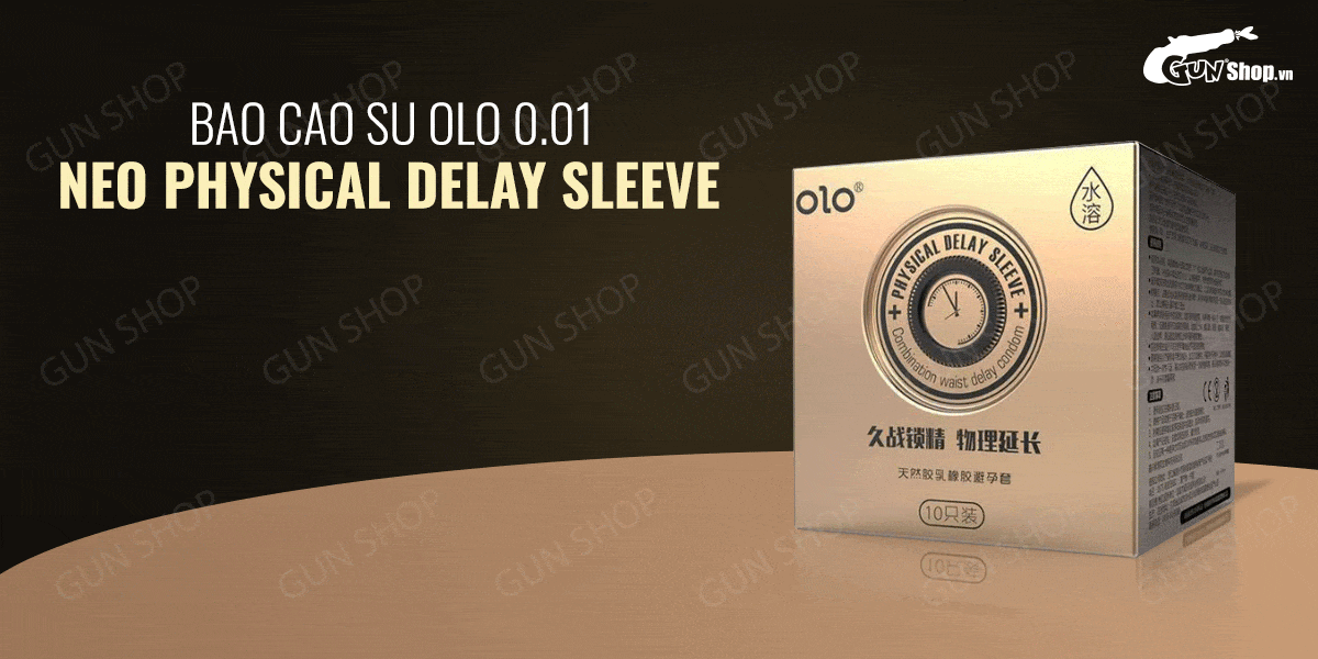 Bao Cao Su OLO 0.01 Siêu Mỏng Gân Gai Tăng Khoái Cảm Kéo Dài Thời Gian
