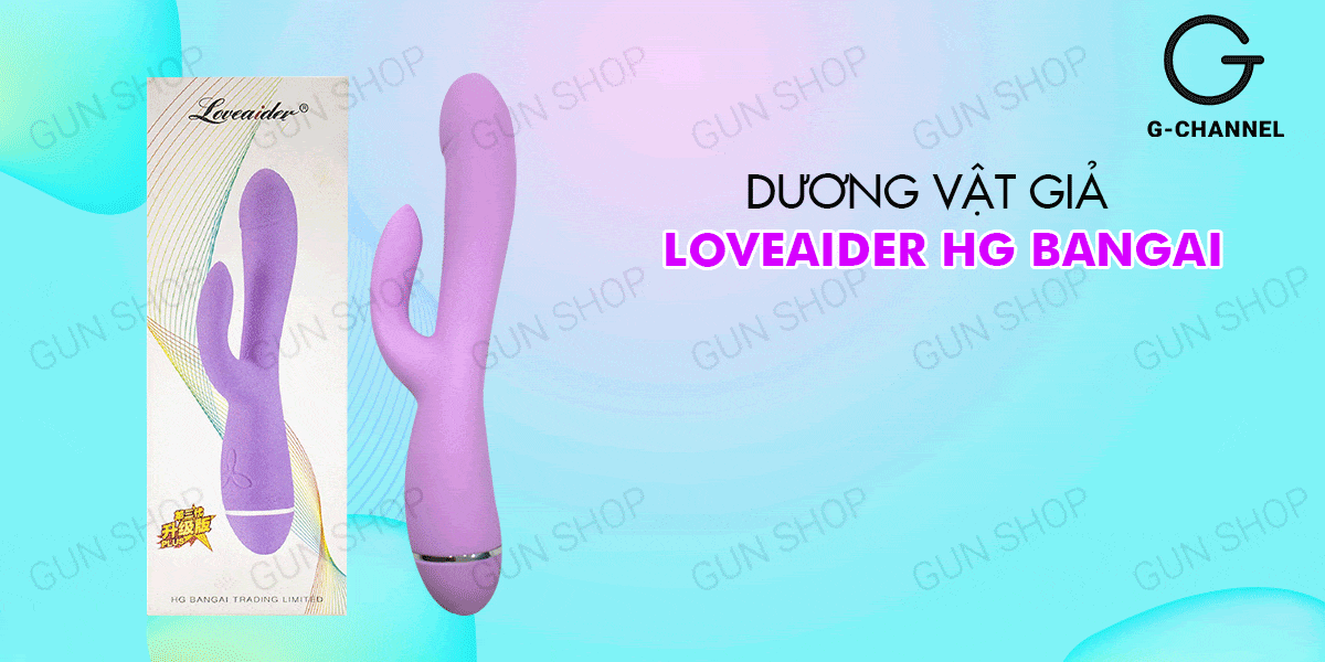 Dương vật giả Loveaider HG Bangai nhiều chế độ rung cực đã