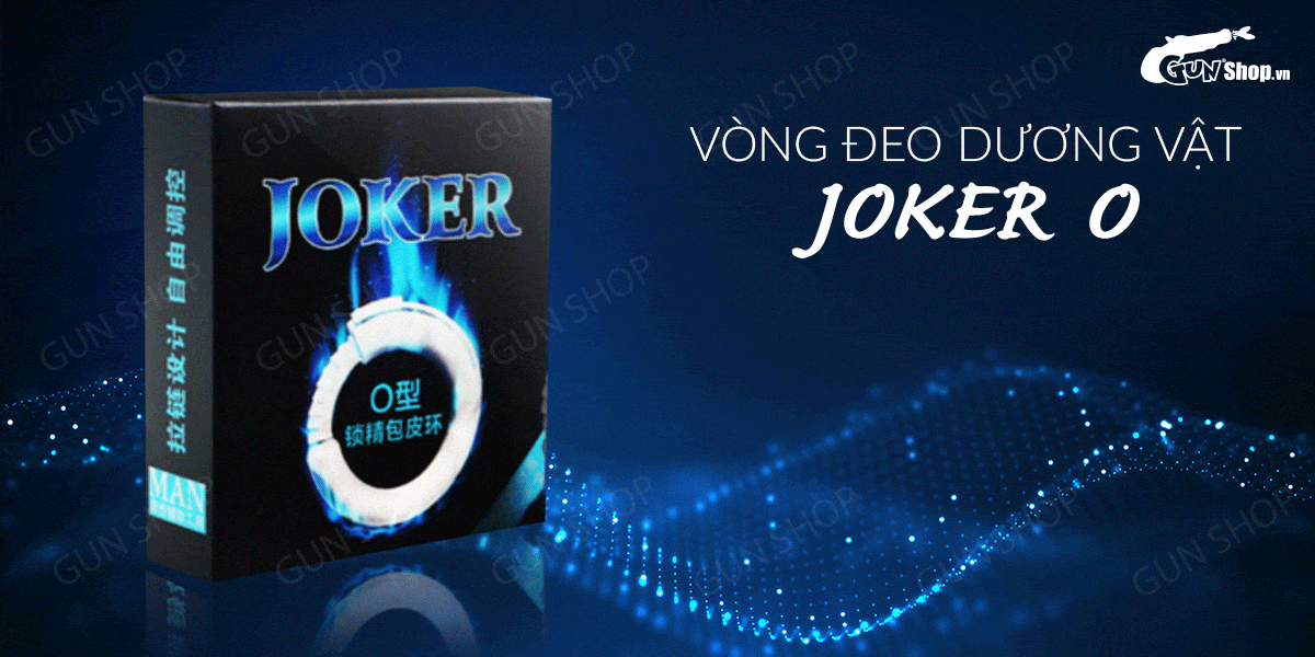 Cửa hàng bán Vòng đeo dương vật kéo dài thời gian trì hoãn xuất tinh - Joker O  tốt nhất