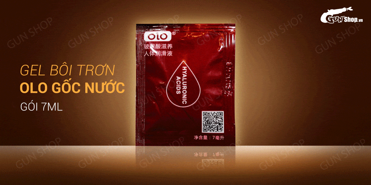 Kho sỉ Gel bôi trơn gốc nước không mùi - OLO - Gói 7ml  tốt nhất