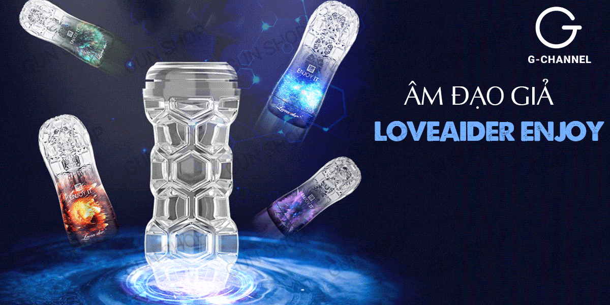 Nơi bán Âm đạo giả silicon cao cấp - Loveaider Enjoy IT cốc thủ dâm ôm khít  hàng xách tay